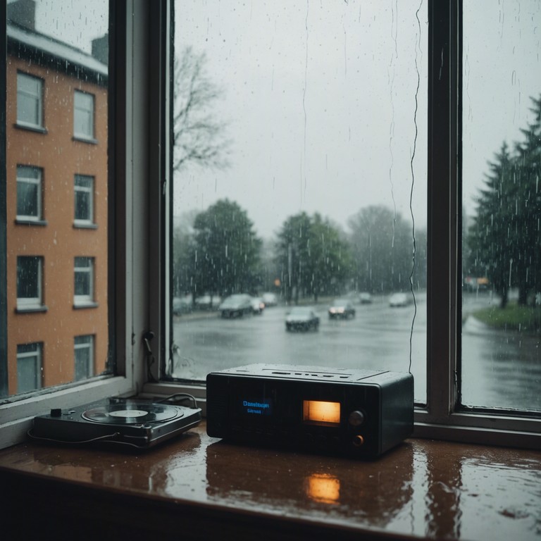 As listeners dive deeper into the tune, they encounter a heartwarming complexity akin to daydreaming under an umbrella while walks through a misty, rain soaked street. The music provides a sonic reflection of dampened spirits lifted by the comforting sound of raindrops.