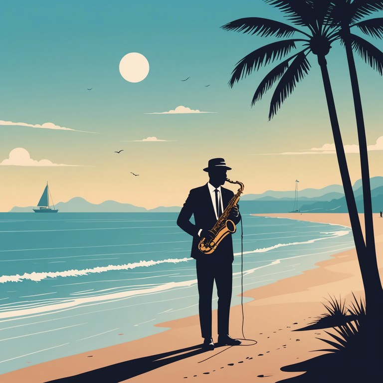 Imagine a summer afternoon, the air filled with laughter and the light sound of a saxophone playing a carefree, whimsical tune that takes you back to joyous days.