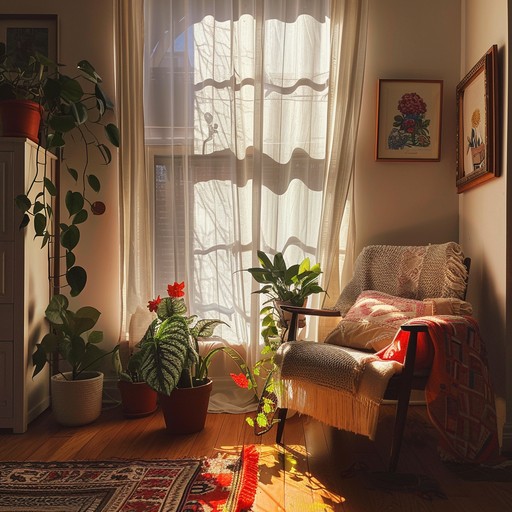 Immerse yourself in the playful and bright essence of a summer morning with this delightful bedroom pop track. Featuring shimmering synths, warm basslines, and soft percussion, this cheerful instrumental captures the essence of waking up with boundless energy and bliss.