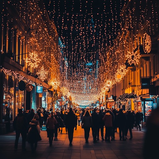 This lively track captures the essence of a bustling festive celebration, using electric guitars, cheerful melodies, and upbeat rhythms. Bringing together the festive spirit and energetic pop rock, it paints a picture of streets adorned with lights, people laughing, and the joy of togetherness.