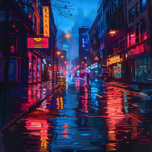 Dive into a mesmerizing 80s night under neon lights with this hypnotic instrumental. The soothing, nostalgic synth melodies create an otherworldly soundscape, perfect for late night drives and reflective moments. Let the pulsating rhythms and dreamy atmospheres transport you to a time when neon lights ruled the night.