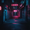 ominous dance track with nighttime urban intensity.