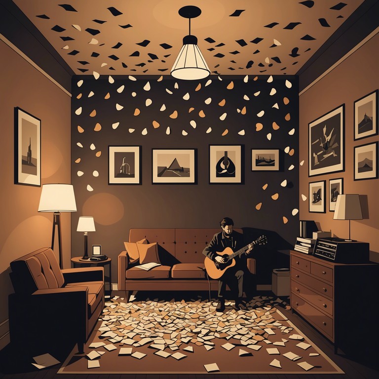 An intimate auditory journey into the depths of sadness and aggression, where each guitar strum resounds a call to the struggles within the soul. Echoing the darker side of passion and the complexities of human emotions.