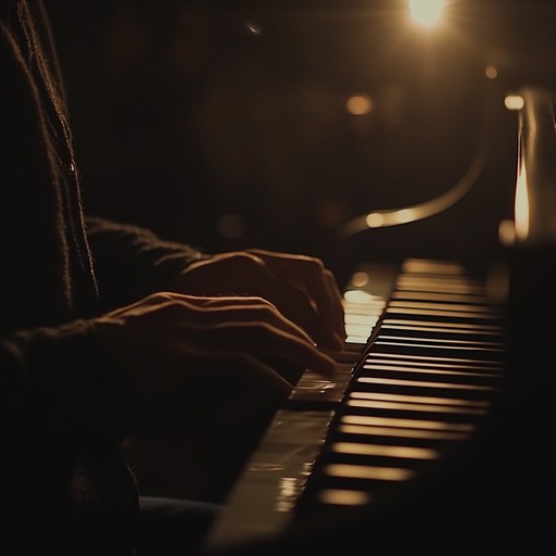 An energetic cabaret composition that uses passionate piano tones and rhythmic flair, capturing the essence of a dramatic, romantic atmosphere in an intimate cabaret setting