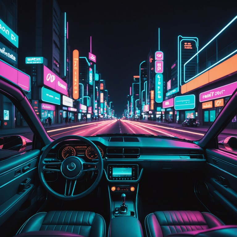 This track combines the signature pulsing synth waves of the 80s with a modern groovy rhythm, creating a blend that's both nostalgic and fresh. The track encapsulates the essence of driving through a bustling neon lit cityscape at night, with smooth transitions and a catchy beat that keeps you hooked. Designed to evoke the atmosphere of old school video games and classic 80s films, it's perfect for immersing in a retro futuristic vibe.