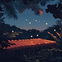 dreamy afro cuban rhythms float through a nocturnal soundscape