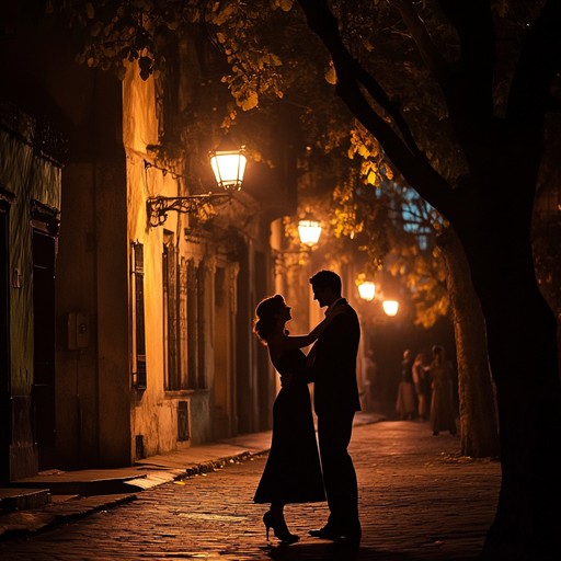 Crafted with the vintage essence of 1930s argentina, this piece combines classical strings with authentic tango rhythms, capturing the sultry nights of buenos aires where every gentle whisper tells a story of love, longing, and dance. Transforming the listener to a time of grandeur, the music sways with a poignant elegance, encapsulating the spirit of a passionate tango