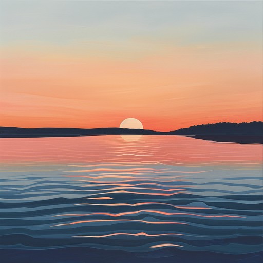 This tranquil instrumental piece combines gentle acoustic guitar with ambient electronic textures to create a peaceful atmosphere, perfect for winding down at the end of the day and enjoying a serene sunset.