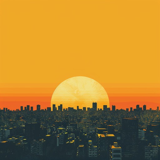 Experience the city awakening with an electric piano melody that captures the energy of sunrise. The track brings an artistic flair to the bustling city's transition from night to day, using layered harmonies and dynamic rhythms to evoke a sense of renewal and vibrance.