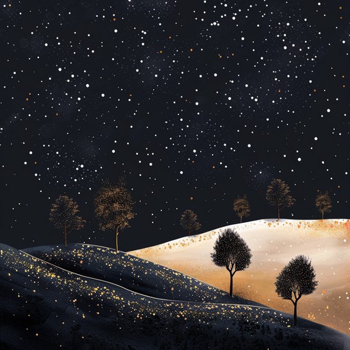 An enchanting sonic voyage blending whimsical melodies with starry, ethereal soundscapes, creating an imaginative and dreamlike instrumental capriccio.