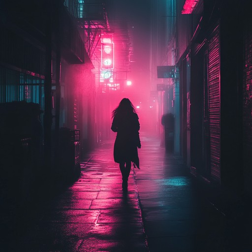 This offbeat instrumental j pop piece features eerie, haunting synth melodies set against an unsettling yet ethereal backdrop, perfect for a ghostly nighttime city adventure.