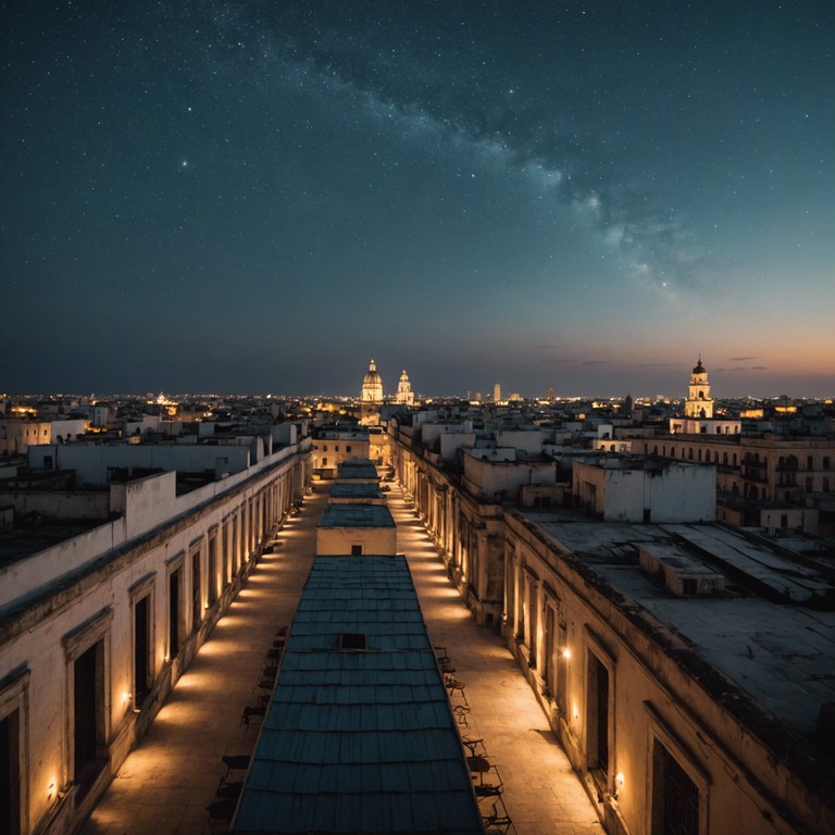 Transport yourself with each note to a dimly lit cuban street where history whispers secrets carried by the wind, and the music is both a guide and a companion in the peaceful night.