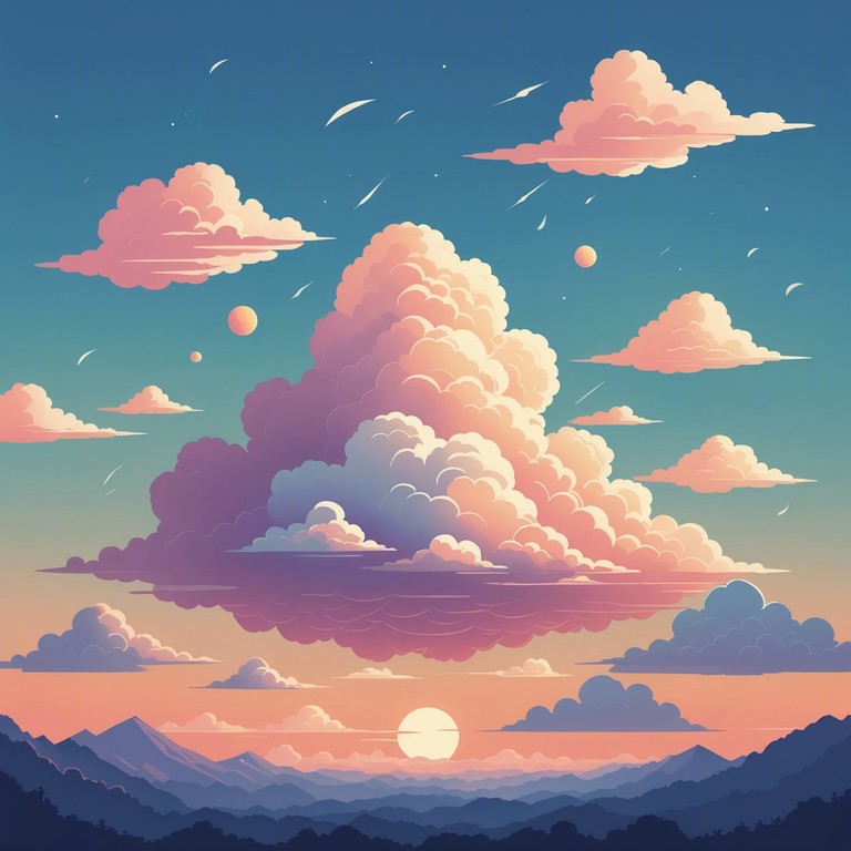 Ideal for reflective moments that desire a musical backdrop fostering optimism and daydreams. The track uses melodic synths to float above the mundanity of daily life, offering a musical escape into the clouds.