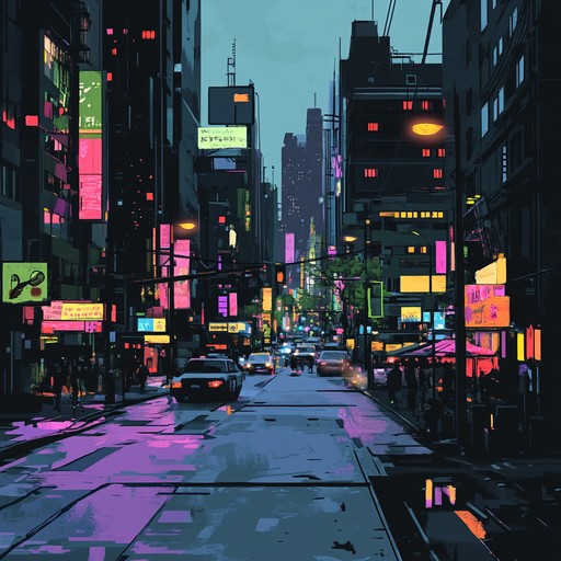 This track captures the essence of urban nightlife, blending gritty city sounds with the pulsating rhythms of rap. The fusion emphasizes the contrast between the day's end and the nocturnal energy that takes over the streets.