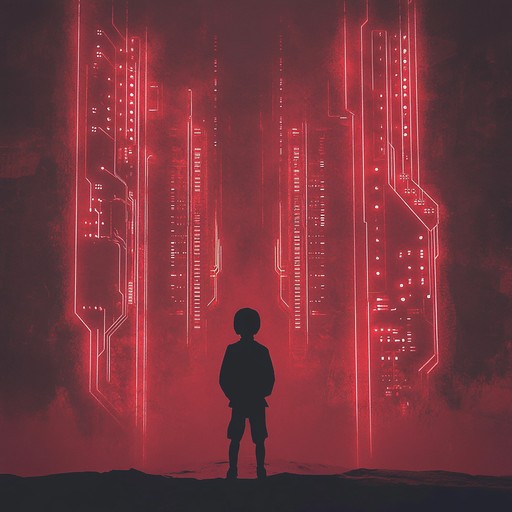 An instrumental exploration of dark electronic sounds, this track delves into the shadows of digital realms. Deep bass lines and eerie synths create a mysterious atmosphere, evoking feelings of unease and fascination with the unknown depths of cyberspace.