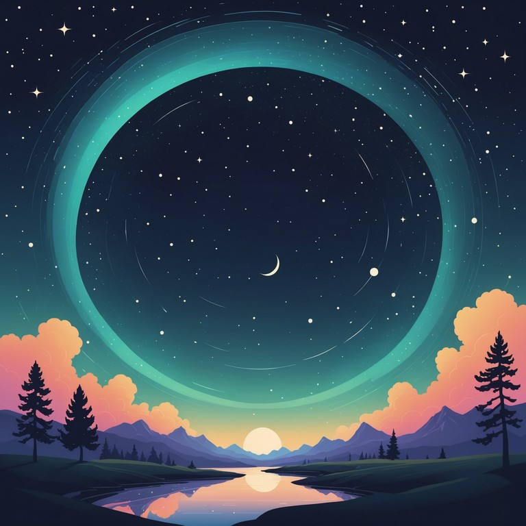 The track conveys the euphoria of staring at a starlit sky while smooth jack swing rhythms and dreamy synth sounds lull the listener into a state of blissful serenity.