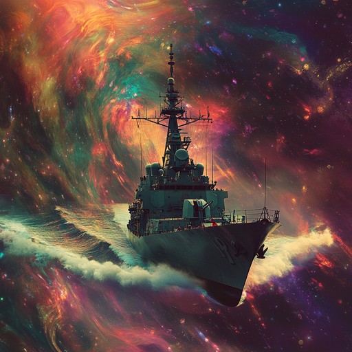 Dive deep into a psychedelic electronic adventure, capturing the essence of the russian navy with trippy, surreal soundscapes that transport listeners to another dimension.