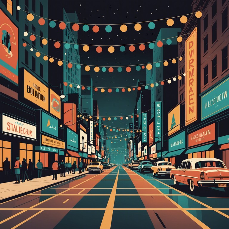 A shimmering broadway style instrumental that encapsulates the bustling energy and aspirational spirit of nyc's iconic theater district. The piece features a dynamic blend of classic show tunes with a modern twist, offering a lively soundtrack to the dreams of aspiring performers and the electrifying atmosphere of a night out in the city.