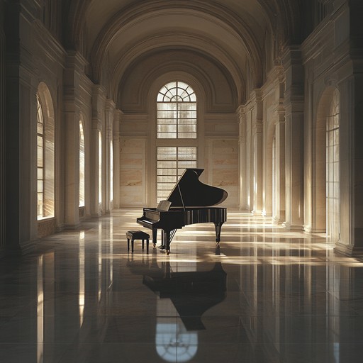 In this composition, the haunting and sparse melody evokes a sense of long lost civilizations and the mysteries they hold. Performed solely on a grand piano, the piece conveys solitude and the expanse of forgotten eras. The music carefully ventures into the echoes of history, bringing a cinematic scope to life that is as visually rich as it is sonically captivating.