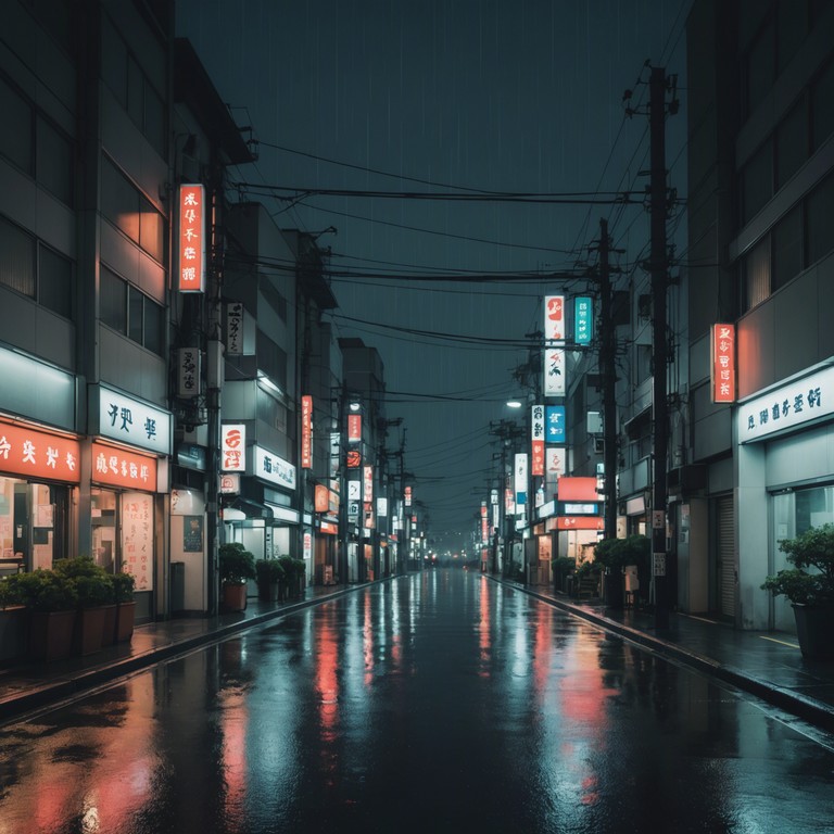 This track combines the gentle whispers of tokyo's night with soothing ethereal elements and a dreamlike j pop texture, creating a serene soundscape that captures the essence of a tranquil night in japan's bustling metropolis.