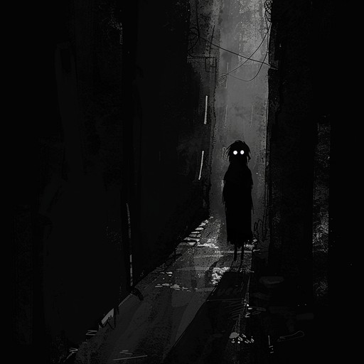 A dark and eerie phonk instrumental that conjures up images of creeping through shadowy alleys late at night. The track features distorted, low-fi samples, heavy 808 basslines, and unsettling atmospheric elements. Perfect for setting a sinister and foreboding mood