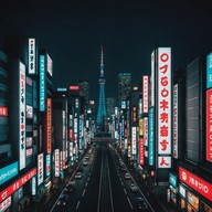 futuristic sounds meet traditional japanese vibes.