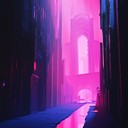 blend of futuristic synths with melancholic, gothic atmospheres.