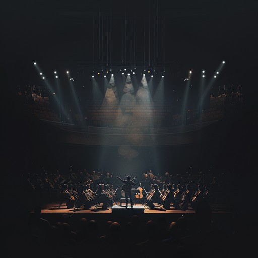 Imagine a grand symphonic hall where the electric guitar's wails intertwine seamlessly with a full orchestral backdrop. The composition explores the deep connection between classical finesse and rock's raw passion, creating an enveloping sense of sophistication and sensuality. The music takes you through a journey of emotional highs and soothing introspection, building up to dramatic crescendos that echo the thrills of an enchanted midnight rendezvous