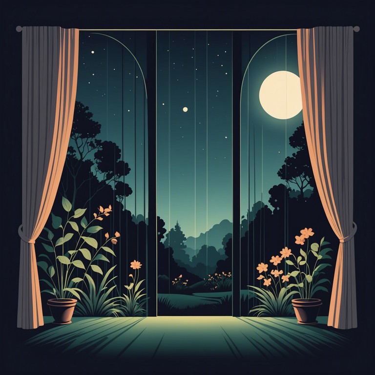 A composition that interweaves the delicate yet dynamic sounds of a harpsichord with impassioned baroque motifs. The music evokes a midnight setting filled with whispers and silken shadows, perfect for an intimate, contemplative evening.