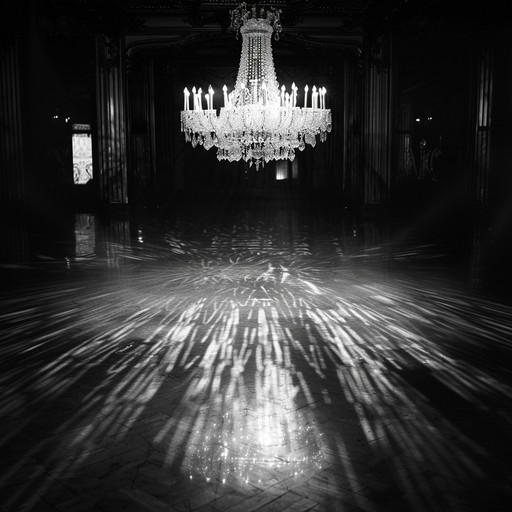 Transport listeners to a dimly lit ballroom where the air is thick with anticipation and intrigue. The elegant movements of the waltz set the scene for a dramatic encounter, with lush arrangements that build tension and suspense, hinting at secrets hidden beneath the dancers' graceful steps.