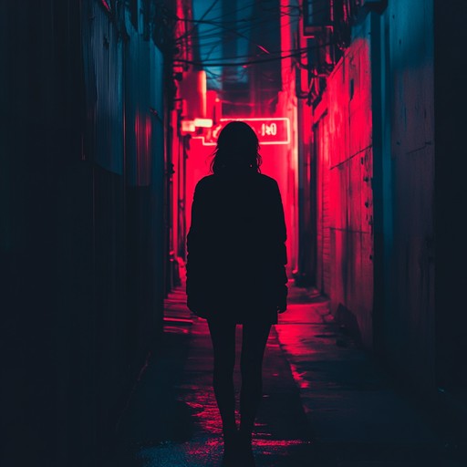 An instrumental electropop track that creates an unsettling atmosphere through dark synths, haunting melodies, and pulsating electronic beats.