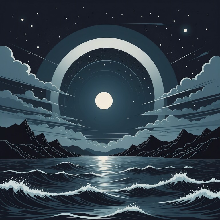 Immersing the listener in a narrative of dark depths and eerie silence, 'veil of the night sea' leverages heavy, intricate symphonic textures to paint an almost pictorial scene of melancholy and introspection through sound.