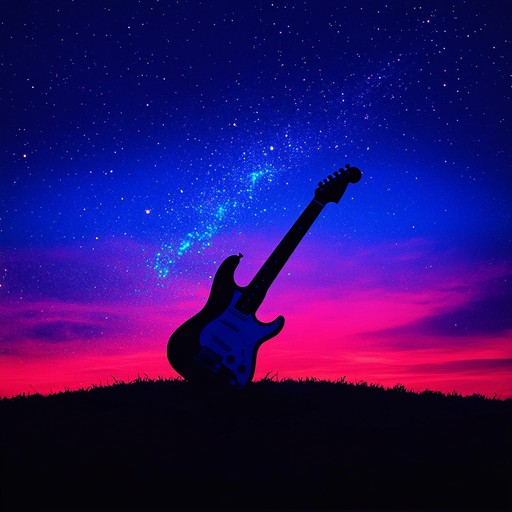 Experience the vibrant and ecstatic energy of an instrumental emo track, with heartfelt twists that take you through an emotional night sky ride. Soaring guitar leads harmoniously blend with driving rhythms, creating a soundscape where melancholy meets euphoria, capturing elated emotions and nostalgic vibes.