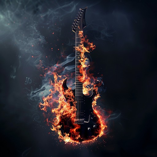 This instrumental captures the essence of defiance and emotional struggle through an intense electric guitar riff. It builds into a cathartic release, symbolizing the act of rising above constraints with raw, palpable energy.