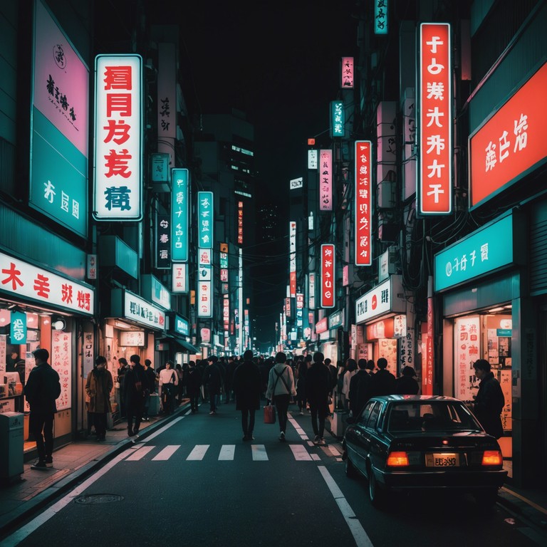 This track combines the aggressive edge of punk music with the catchy, melodic hooks characteristic of japanese pop. The fusion creates a unique, vivacious sound that captures the rebellious spirit of tokyo's youth culture. The use of traditional punk instruments brings a raw, authentic vibe, while the melodic sensibilities of j pop add a bright, engaging layer to the composition.