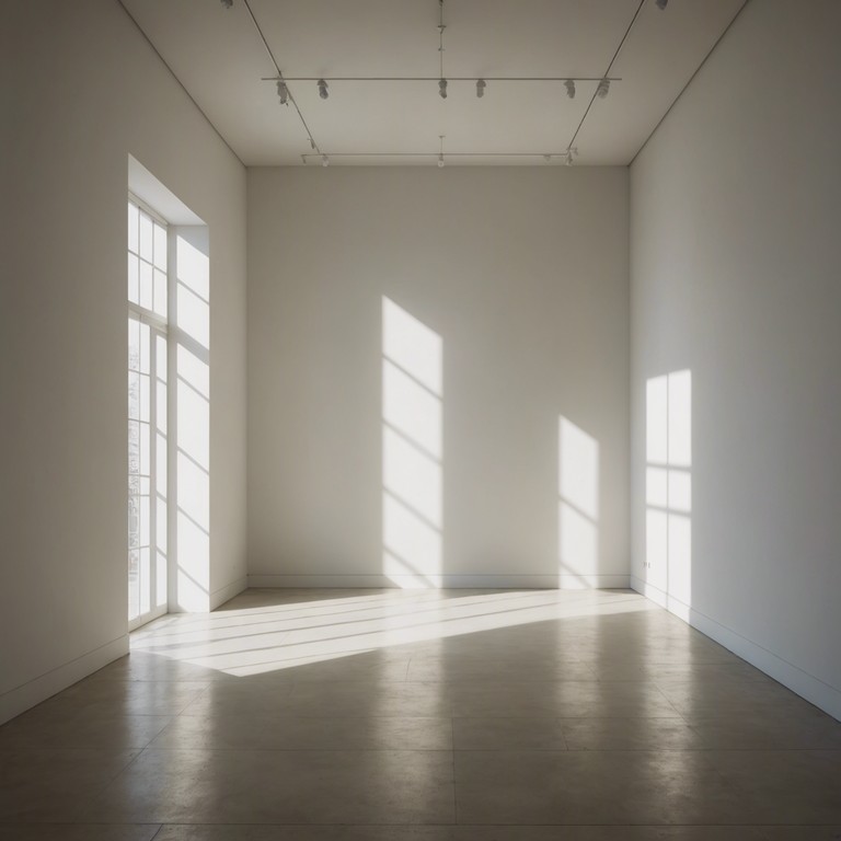 A tranquil yet profound track featuring gentle, intimate vocals harmonizing over simple, evocative piano chords. Designed to evoke feelings of being quietly reflective in a sunlit, secluded part of an art gallery, the music blends subtle melodic flourishes with deep emotional currents, creating a deeply personal listening experience.