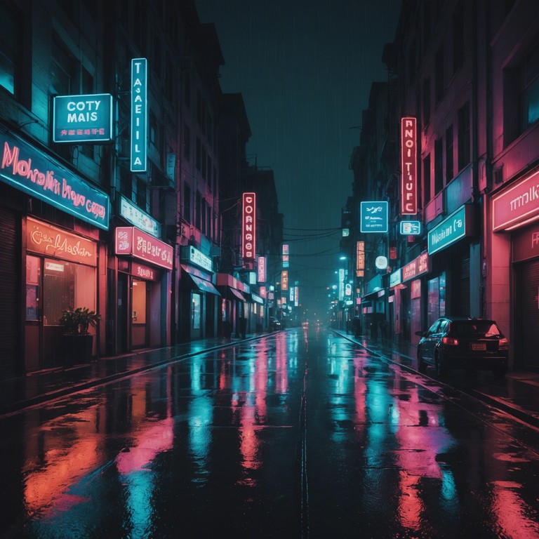Capturing the essence of the city's underbelly at night through relentless rhythms and an underground vibe, this track thrives on its bold synthesizer patterns and the raw energy of street inspired music.
