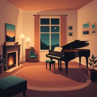 soft piano music for calming down.