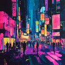 energetic beats with vibrant urban night vibes.