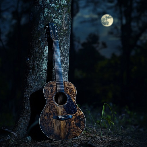 A heartfelt instrumental featuring soothing acoustic guitar melodies that capture the warmth and intimacy of lovers sharing a quiet moment beneath the stars.