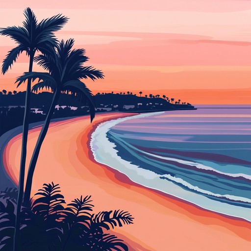 A soothing, rhythmic composition that captures the essence of a beautiful sunset over the ocean, blending mellow beats with gentle synth melodies. Perfect for a chill evening by the beach or winding down after a vibrant day. The beats are laid back and relaxed, inviting you to sway gently as the sky turns to shades of orange and pink.