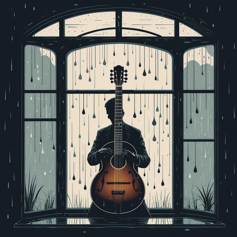 Imagining an evening where droplets tap dance on ancient stone, this composition hears the whispers of the monsoon weaving a narrative that speaks directly to the soul, with each note capturing the essence of rain's serene yet profound song.