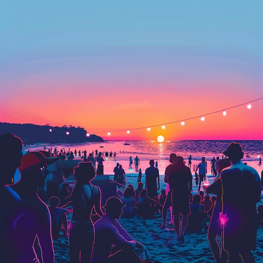 Experience an upbeat, nostalgic dancepop track that merges 80s synths with modern beats, creating a timeless soundscape reminiscent of electric sunsets and carefree nights. It's an infectious and joyful melody guaranteed to make you dance.