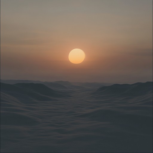 This instrumental piece blends middle eastern motifs and modern electronics, crafting an enigmatic journey through the mystic deserts. Ethereal synths and traditional oud enchant with an elusive atmosphere. A hypnotic bassline underpins the track, adding a contemporary edge to this otherworldly soundscape.