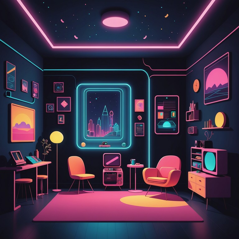 Imagine a child's playroom transformed into a miniature underground club, where colorful toy sounds are sampled and mixed with deep bass lines and scratchy electronic beats. This track captures the essence of innocence intertwined with the sophistication of modern electronic music.