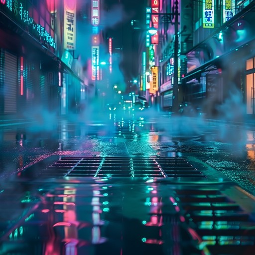 Dive into a dystopian future where haunting synthetic melodies echo through abandoned neon lit streets. Cybernetic whispers and eerie pulses create an unsettling atmosphere that evokes the feeling of paranoid isolation. Layers of distorted sounds and creeping rhythms draw you deeper into the shadows of a society on the brink.