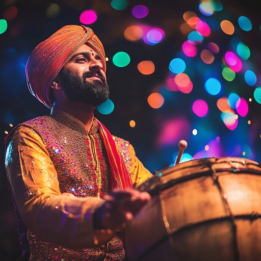 An explosive instrumental bhangra composition featuring fiery dhol drums, energetic tumbi riffs, and powerful rhythms that ignite the dance floor.