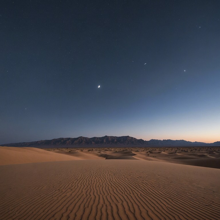 This track features the ethereal sound of a ney flute, guiding through an immersive auditory journey inspired by middle eastern landscapes. The composition captures the allure of desert expanses and ancient cities, inviting listeners to a mysterious adventure.