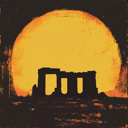 A chilling soundscape combining eerie desert winds, haunting ethnic vocals, and the resonating echoes of traditional middle eastern instruments. The track builds an atmosphere of suspense and unease, transporting listeners to an ancient curse bound desert ritual, punctuated by dark, ominous sound textures. Perfect for creating an unsettling and foreboding ambiance.