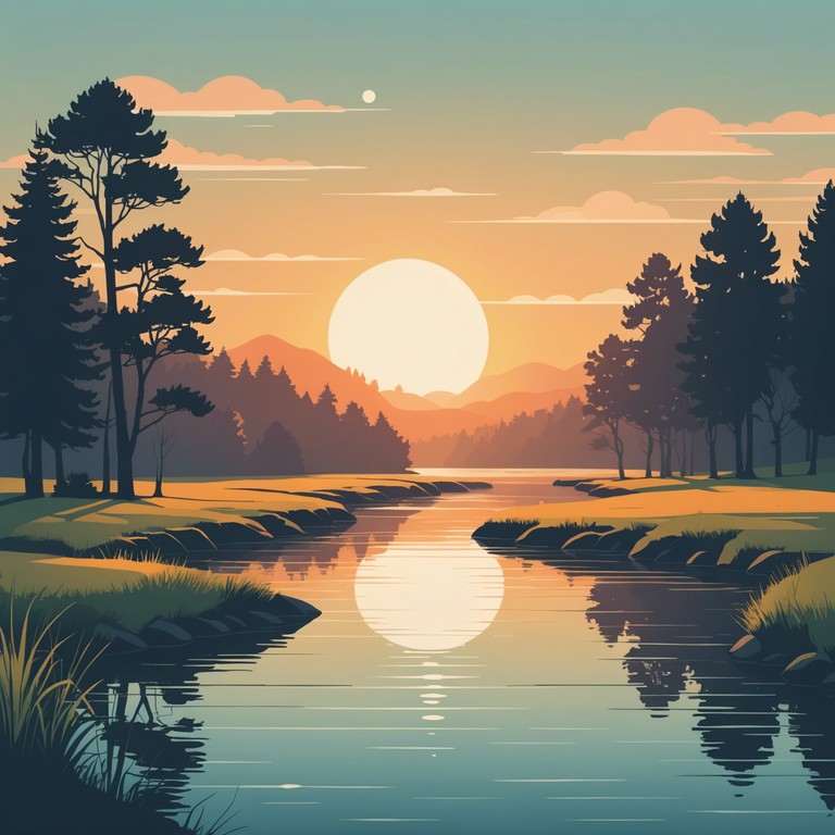 Envision a tranquil morning, with the first light gently illuminating nature’s beauty. This acoustic pop rock track captures the essence of a peaceful start, ideal for contemplation and gentle waking, complemented by the soft strumming of a guitar.